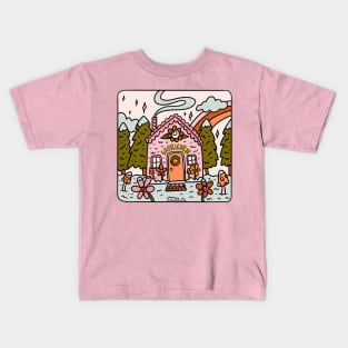 Capricorn Gingerbread House Kids T-Shirt